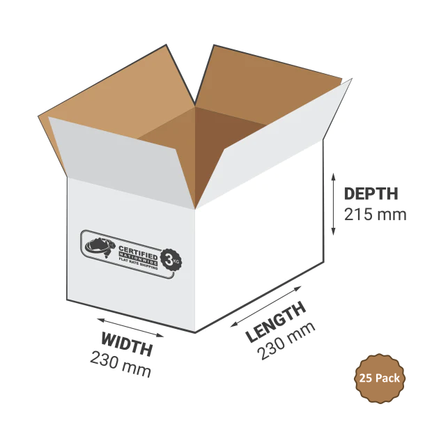 White Mailer Boxes - Tamper Evident Boxes