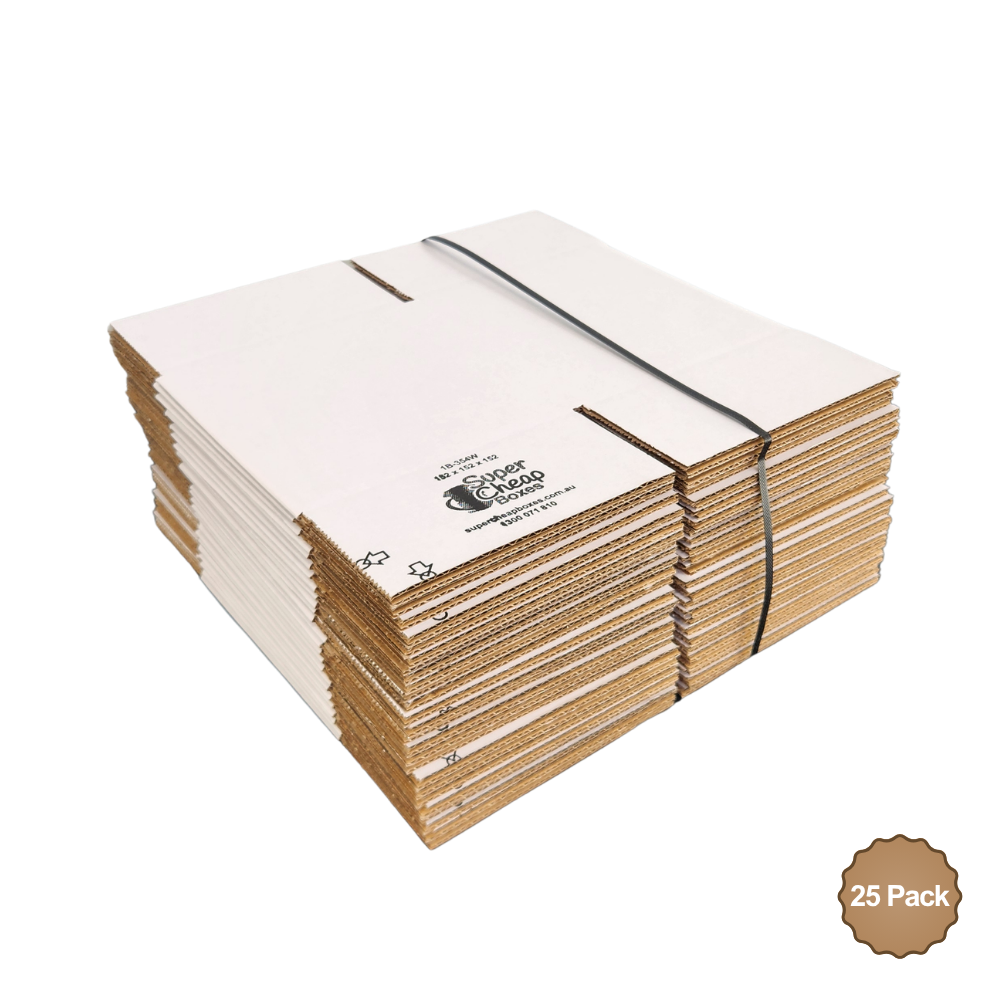White Cube Box 152x152x152mm 3.54L (25 Boxes) 1B-354W